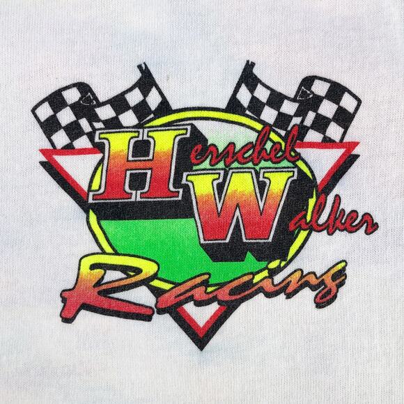 Rare Herschel Walker Racing Mardy Lindley tshirt 90s 1990s vintage - Picture 3 of 6